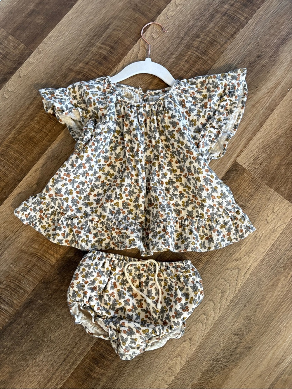 Rylee + Cru Ruffle Top & Bloomers Set
